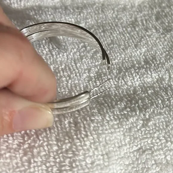 Tiffany 1837® hoop earrings in silver - Picture 8 of 9